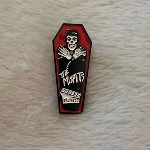 The misfits lapel pin
